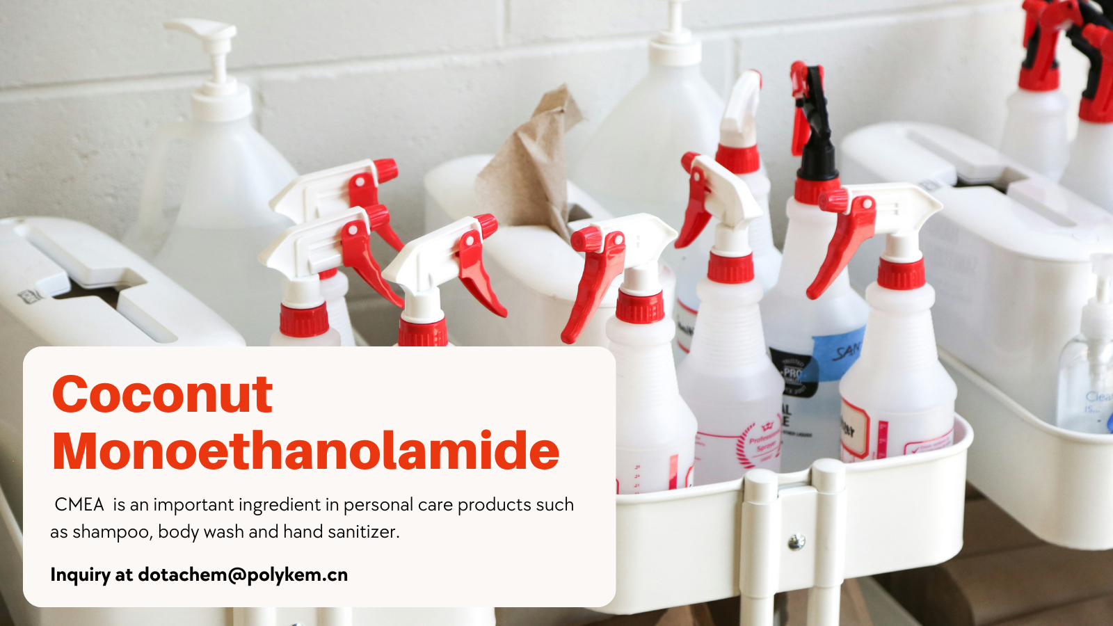 Apakah monoethanolamide kelapa (CMEA) yang digunakan?