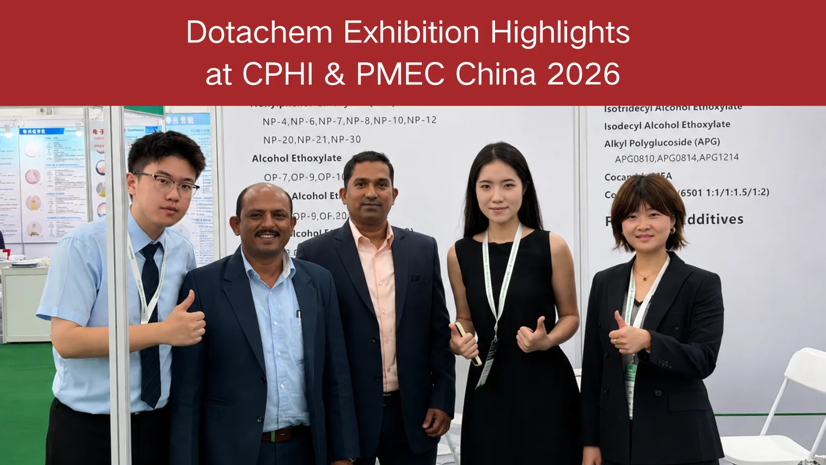 Sorotan Pameran Dotachem di CPHI & PMEC China 2026: Keperluan Produk dan Maklum Balas Pasaran